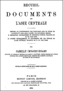 Camille IMBAULT-HUART (1857-1897). L'Histoire de l'insurrection des Tounganes sous le règne de Tao kouang̃ (1820-1828)