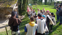 forge médiévale au château d'Eaucourt sur Somme picardie visite scolaire collège