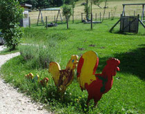 Familie Huhn gehört dazu.