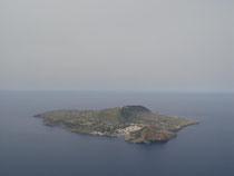 Ustica vista dal cielo