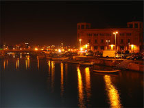 Ortigia at night-time