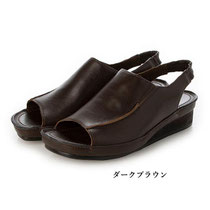 MillaSprts 6−MS48 ダークブラウン Lサイズ  ふかふかソールカジュアルサンダル  ¥12,980（税込）⇒SALE ¥10,384（税込）