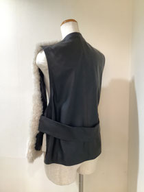 高木ミンク 7−MA8オフ白ベスト