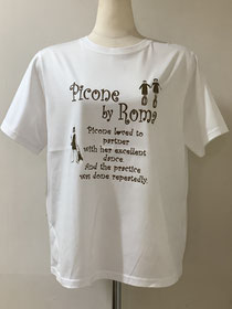 ピッコーネ（picone）4−MS47 白Tシャツ40 ¥24,200（税込）⇒SALE ¥21,780（税込）