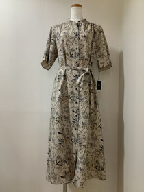 ピーエヌティ(PNT）52−MS19E フラワープリント ワンピースM−L  ¥29,590（税込）30％Off⇒SALE ¥20,713（税込）