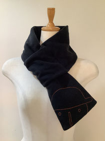 ピッコーネ（Picone）4−MA26黒マフラー ¥7,700（税込）