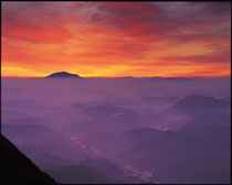 錦山の風景