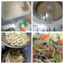 いただいた精米機　ナイスです😆あっという間に出来上がり、ぬかも、ぬか味噌に使える😂お米600ｇ弁当もどんとこいだ✌️今日はらっきょを漬けました。お楽しみに👋