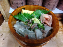 ランチ　イワシ丼です
