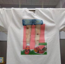 りこちゃん　八王子のTシャツコンクールに入選しました✨