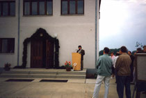 Feierliche Einweihung der Turnhalle