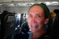 Heulen vor Glück beim Landeanflug auf Galapagos