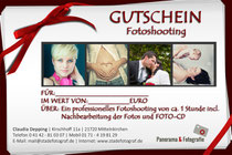 Gutschein Fotoshooting