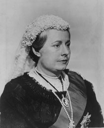 As Queen Victoria in "The Mudlark"
