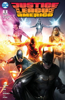 Justice League of america 5 Der Gott der Superhelden Cover von Panini