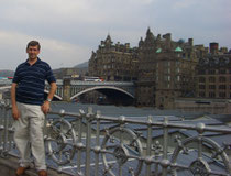 Edimburgo desde el rio Leith