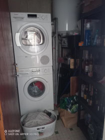 Machine à laver et sèche linge