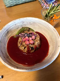 6月はビーツカレー　飲む血液ビーツ　ココナッツオイルとお水と野菜とスパイス仕上げ💖