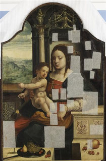 Joos Van Cleve, La Vierge à l'Enfant,  © Bréjat-RMN