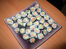 Makis saumon avocat