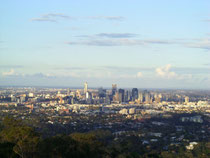 Blick vom Mt. Coo-Tha, Brisbane