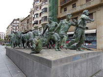 Encierro, Stierlauf in Pamplona