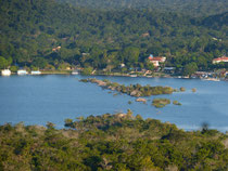 Der idyllische Ort Alter do Chao mit der abgesoffenen Insel Ilha do Amor