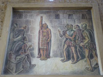 Pintura de Atahualpa - Cajamarca - Peru