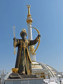 Unabhämgigkeitsdenkmal - Ashgabat - Turkmenistan