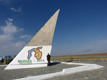 Moynaq - Monument - former Aralsee - Usbekistan