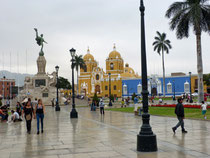 Plaza de Armas in Trujillo
