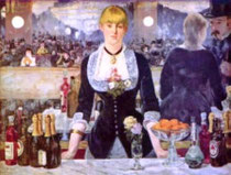 EDOUARD MANT - Le bar des Folies Bergère (1881)