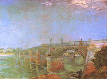 VINCENT VAN GOGH - The Seine Bridge at Asnières