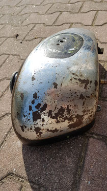 Zustand des Tanks bei Anlieferung