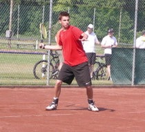 Florian Wallner mit Herren 1 in Gänserndorf