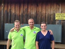 Buggy 4wd: 1. Monte, 2. Walter (li.), 3. Rene