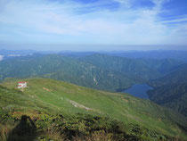 大朝日岳縦走路