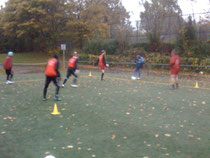 Frühsport im Herbststurm!