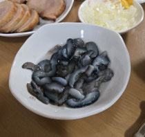 大晦日になまこ食べました😋