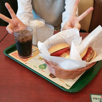 先日同じユーフォのNさんと一緒にご飯を食べました!🍔