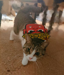 鬼になってもらいました👹🫘