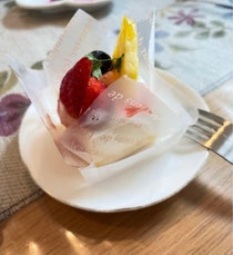 母の誕生日に食べたケーキです🍰
