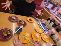 年始は友達とお寿司を食べました🍣