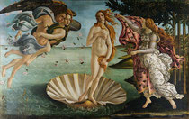 Boticelli: Geburt der Venus (Aphrodite), Quelle: Wikipedia