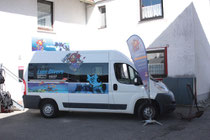 Unser komfortabler Tauchbus