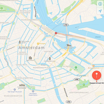 Selam Afrika Amsterdam map