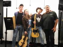 Zoee & The Band at BBC Bristol before the US Tour