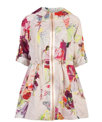 Ted Baker printed rain coat