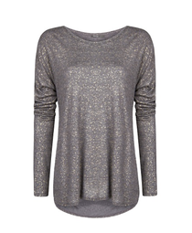 Mango metallic T-shirt