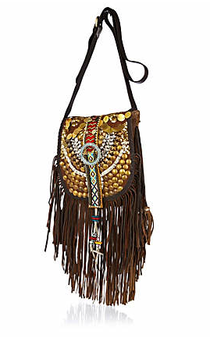 River Island fringed embellished bag